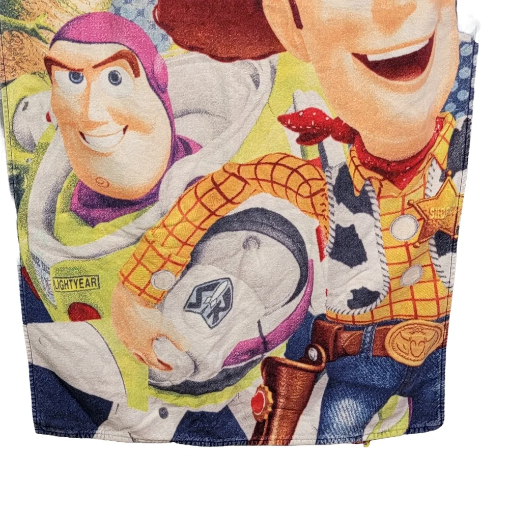 Disney Pixar Toy Story 3 Vintage Beach Pool Graphic Oversized Towl